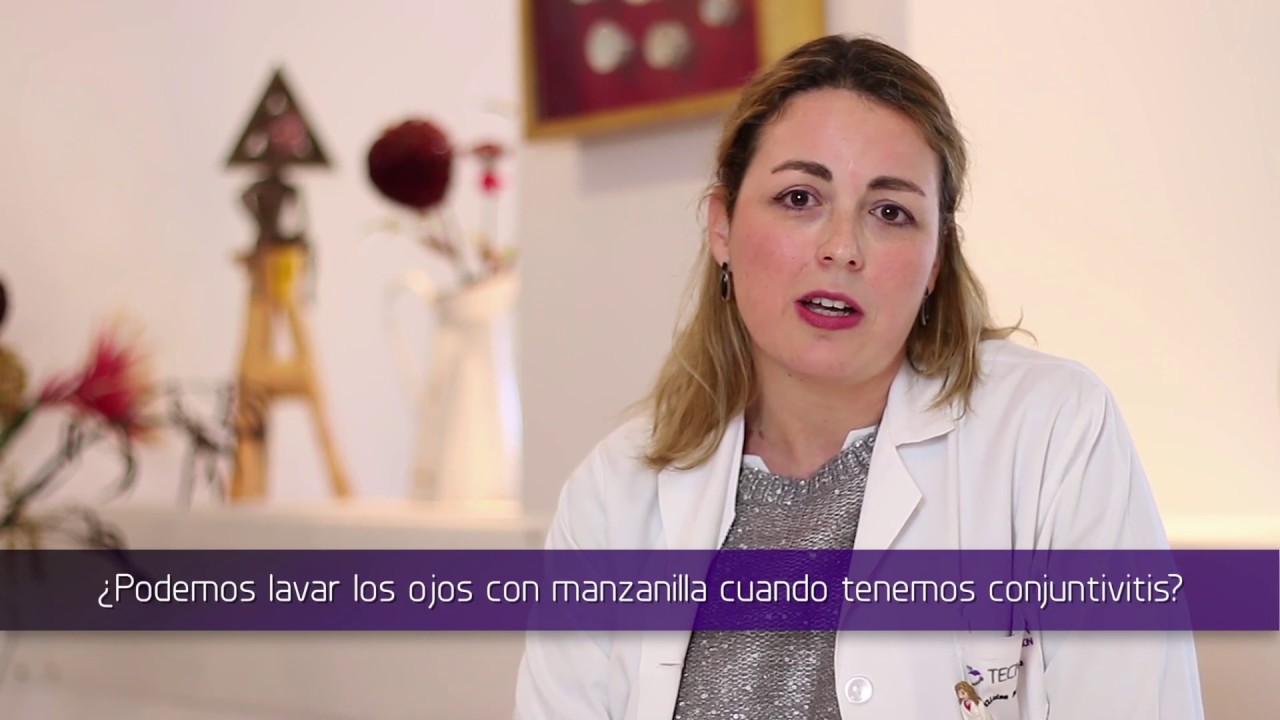 ¿Podemos lavar los ojos con manzanilla cuando tenemos conjuntivitis? / Por Luisa Socas