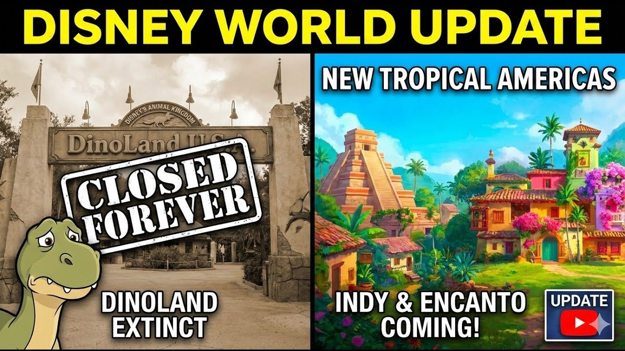Disney&rsquo;s Biggest Transformation: From DinoLand to Tropical Americas!