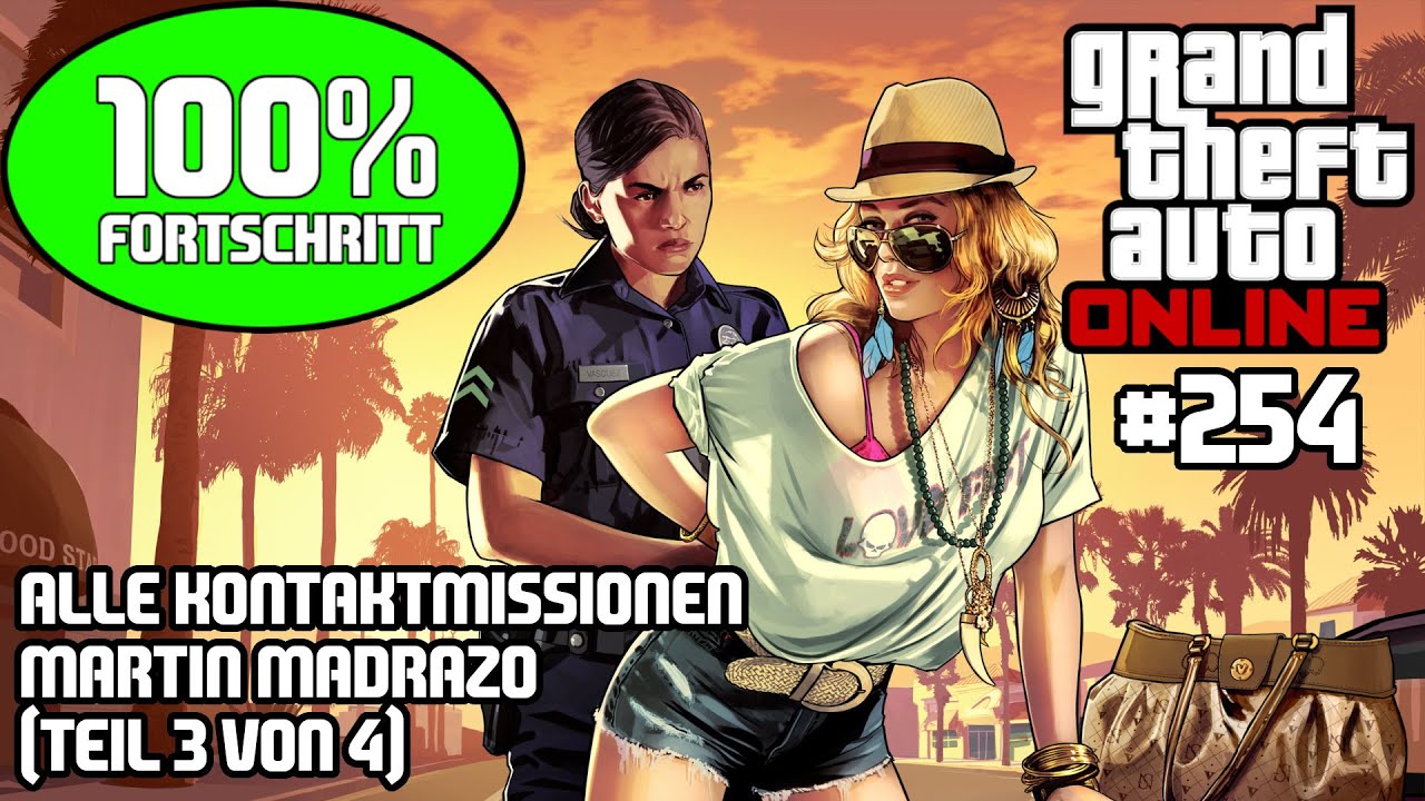 Martin Madrazo (Teil 3/4) (Alle Kontaktmissionen) (100%-Run) 💵 Grand Theft Auto Online 