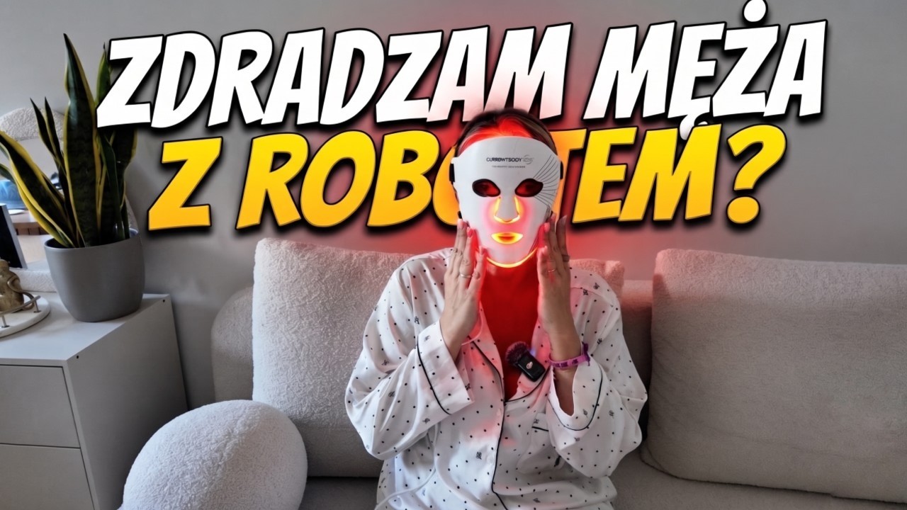 ZOSTAWIŁ MNIE SAMĄ 😔 POCIESZAM SIĘ ULUBIONĄ MASKĄ LED KIM KARDASHIAN