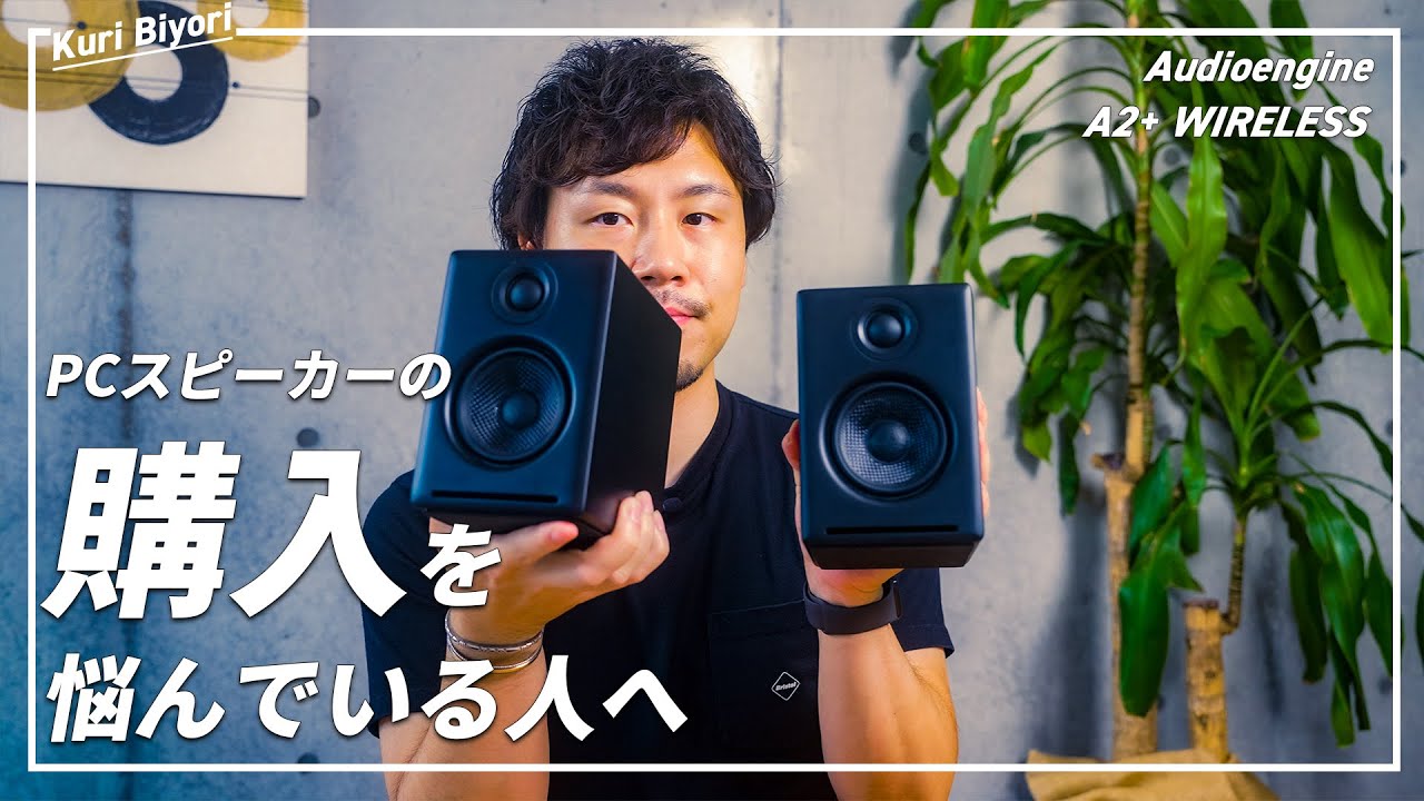 【長期レビュー】PCスピーカーの必要性（Audioengine A2+ WIRELESS｜スピーカー｜デスク環境）