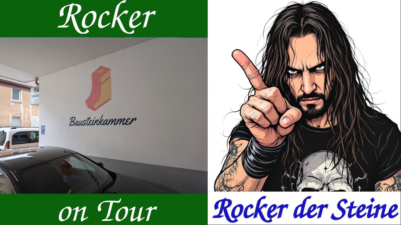 Rocker on Tour -  Das erste Mal in der Bausteinkammer in K&ouml;nigbach-Stein