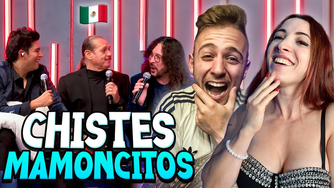 ESPAÑOLES REACCIONAN a TEO GONZALEZ, MIKE SALAZAR y EL PERRO GUARUMO CHISTES MAMONCITOS