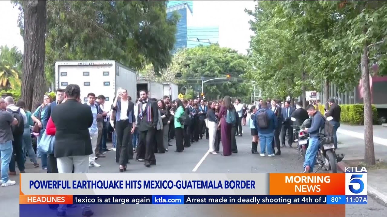 Magnitude 7.3 earthquake, aftershock strike off Mexico&rsquo;s coast