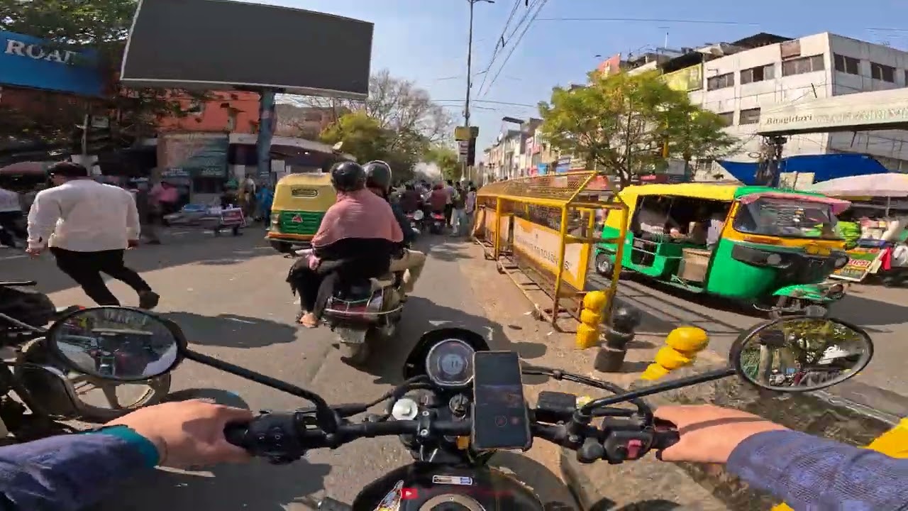 Bike Ride in Delhi (karol bagh to rohtak road) via Harley Davidson X440 POV ASMR | Vlog 516