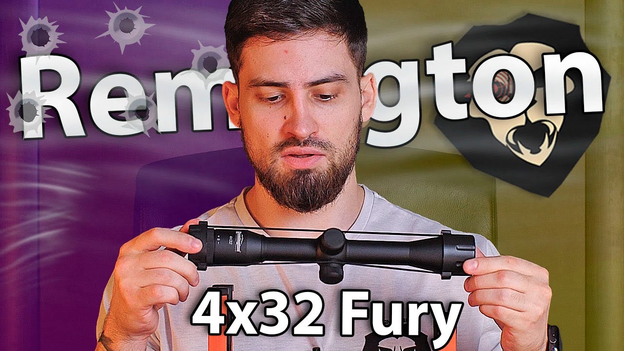 Оптический прицел Remington 4x32 Fury (25 мм, Mil Dot, оригинал) видео обзор