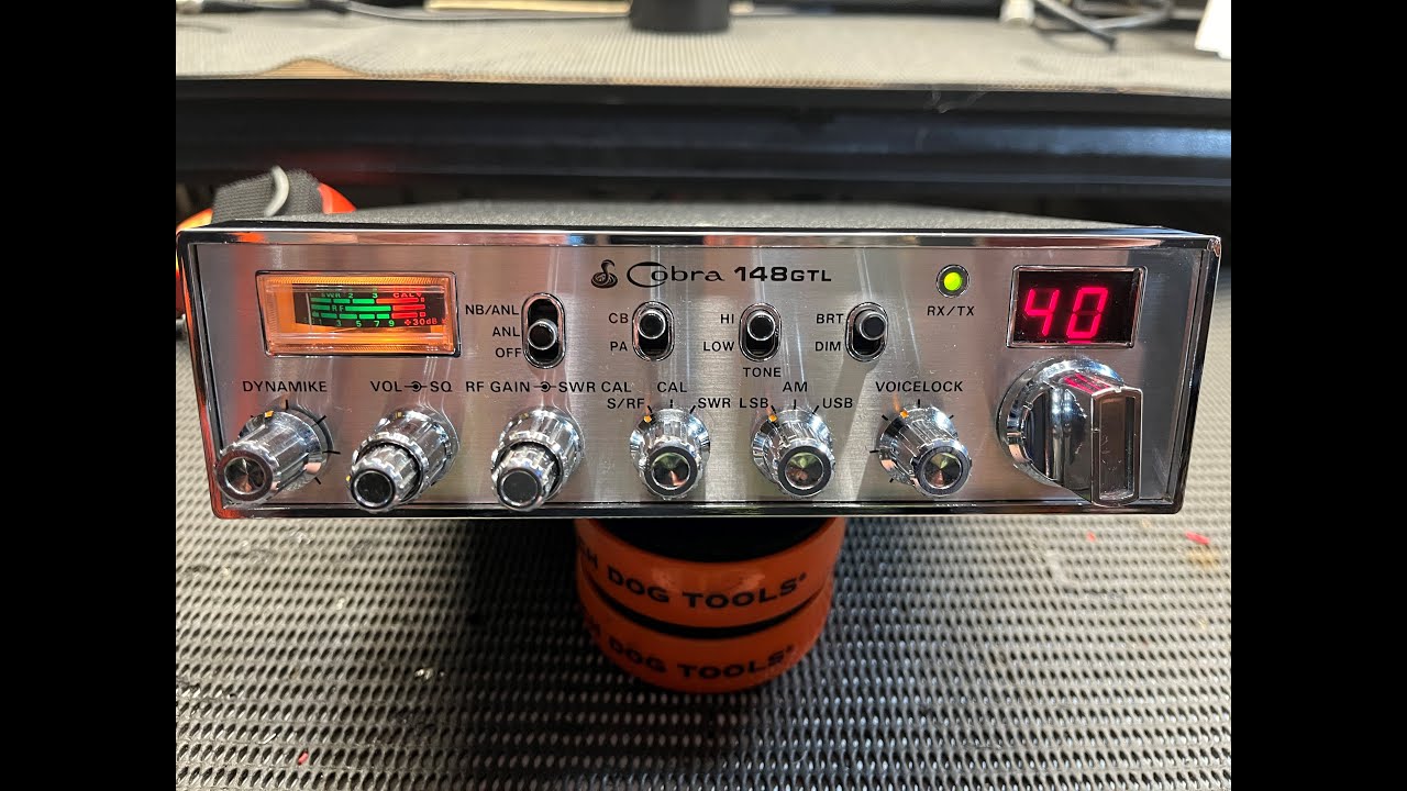 THE BEST CB Radio ever made- The famous Cobra 148 GTL?