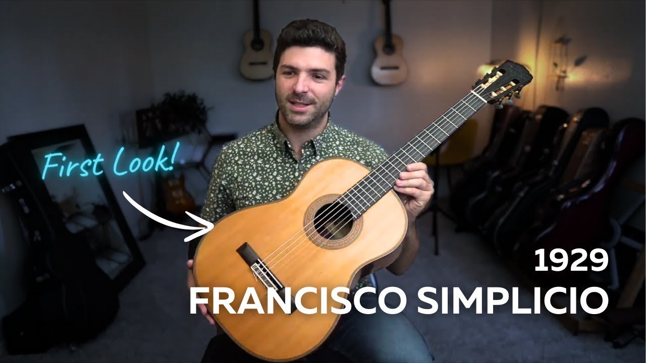 Франсиско Симплисио 1929 Первый взгляд (из прямой трансляции №6) | GuitarCollection.com
