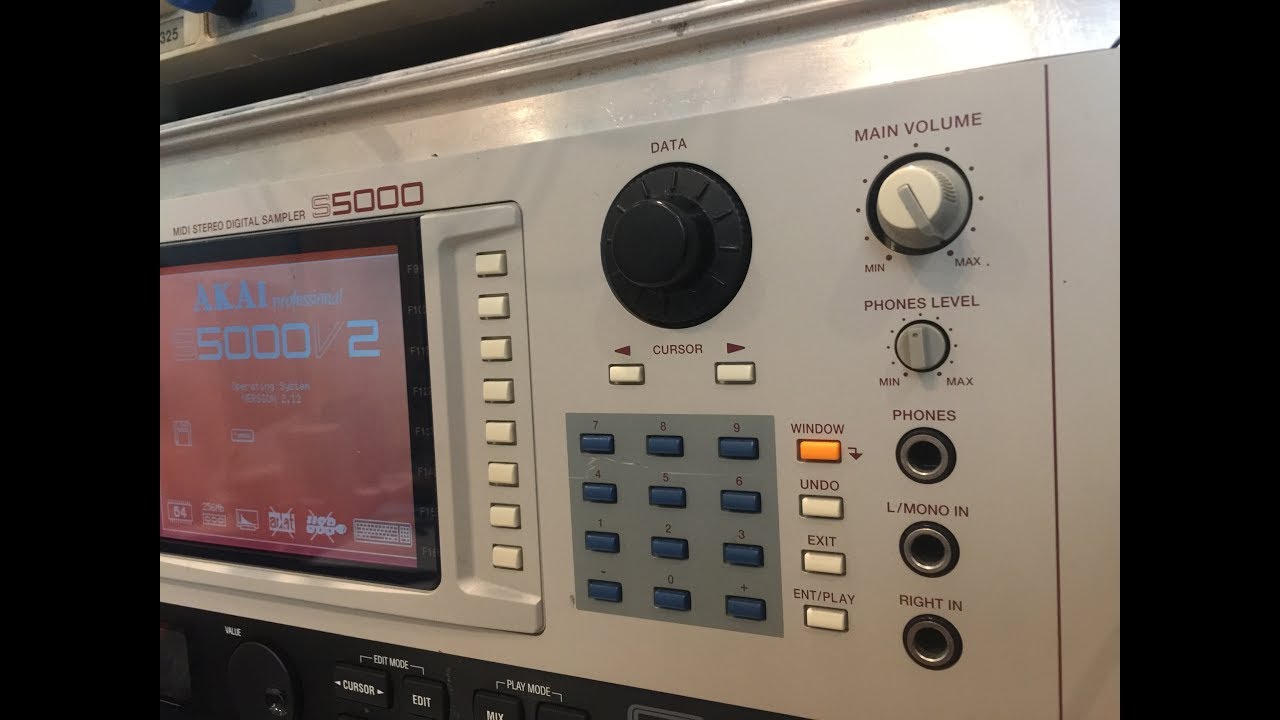 Akai S5000 Sampler DATA knob / rotary encoder fix - SIMPLETHINGSTOYS