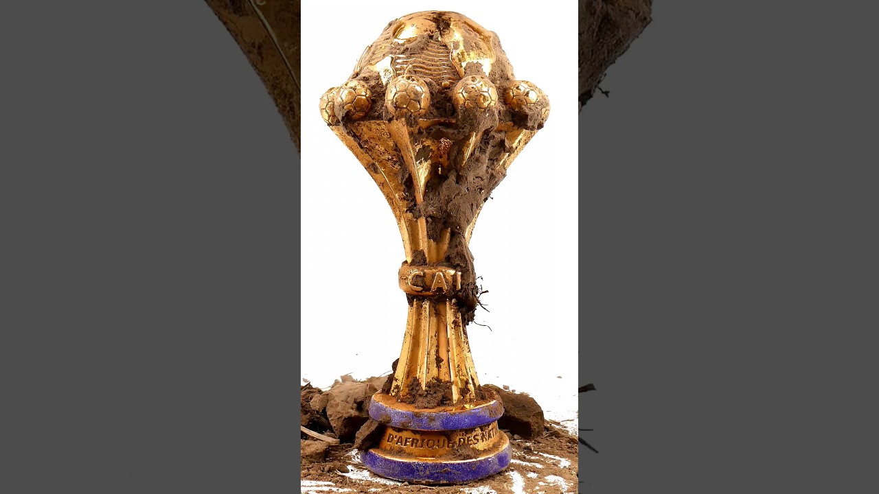 Cleaning The Dirtiest Africa Cup Of Nations Trophy!