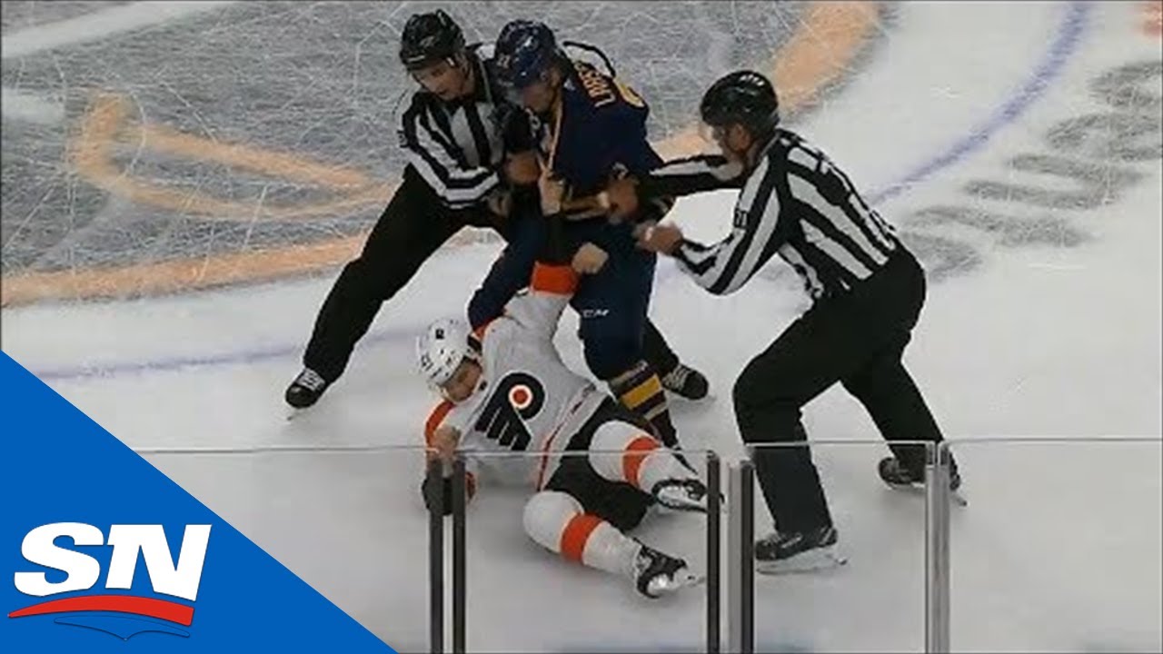 Johan Larsson Fires Up The Crowd And Teammates With A Goal And A Scrap Right After