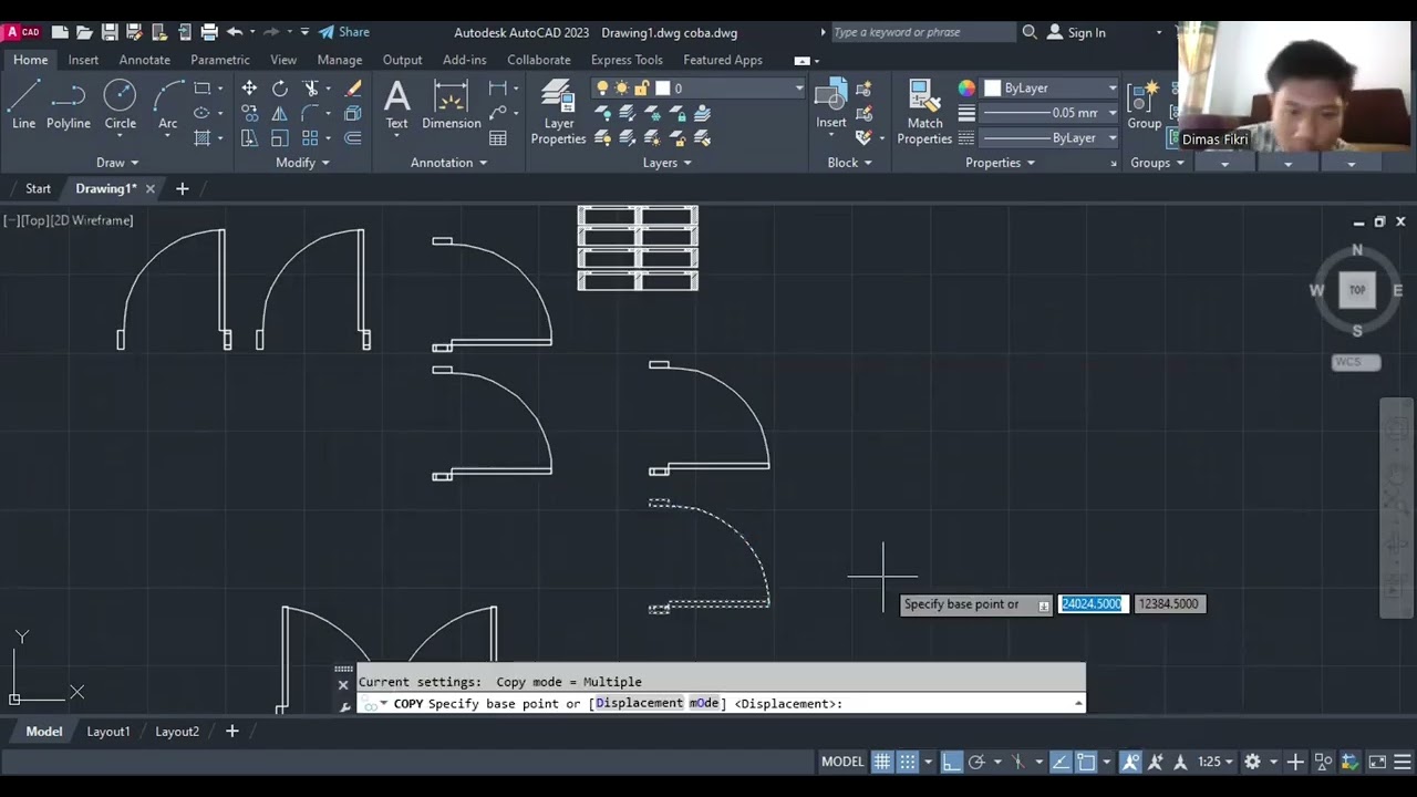 Tutorial Autocad membuat denah 