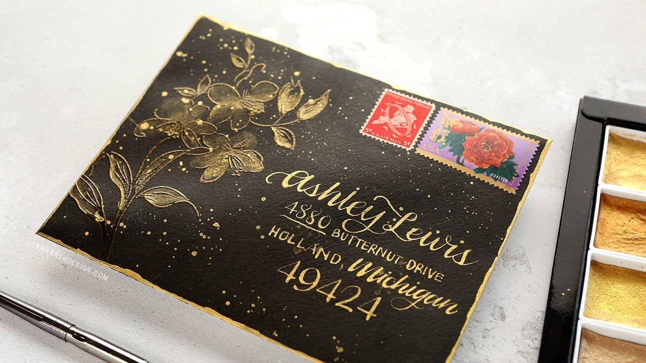 Monthly Mail Art - STAMPtember® Exclusive Stamps from Altenew