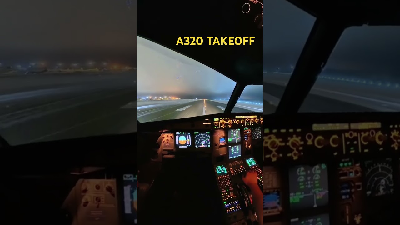 Real A321 Cockpit: Moscow to Osh Takeoff 🛫 #shorts #captaindonatas #aviation #a320