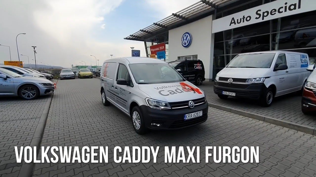 Volkswagen Caddy Maxi Furgon - prezentacja samochodu | Volkswagen Auto Special TV