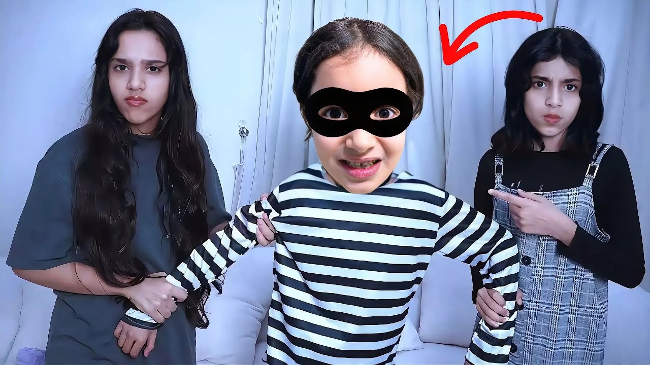 قصة شفا والحرامي ! مارية دخلت بيت شفا وسرقتهم 😱#مارية_وكفاح #شفا 