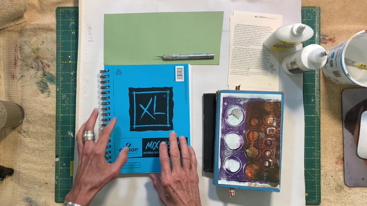 Old Book To Art journal