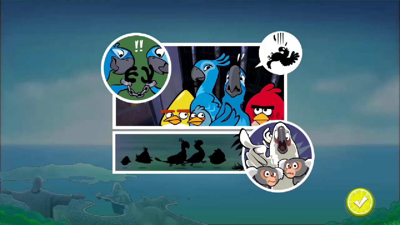 Angry Birds Rio Mighty Eagle Any% FULL GAME Through the latest version