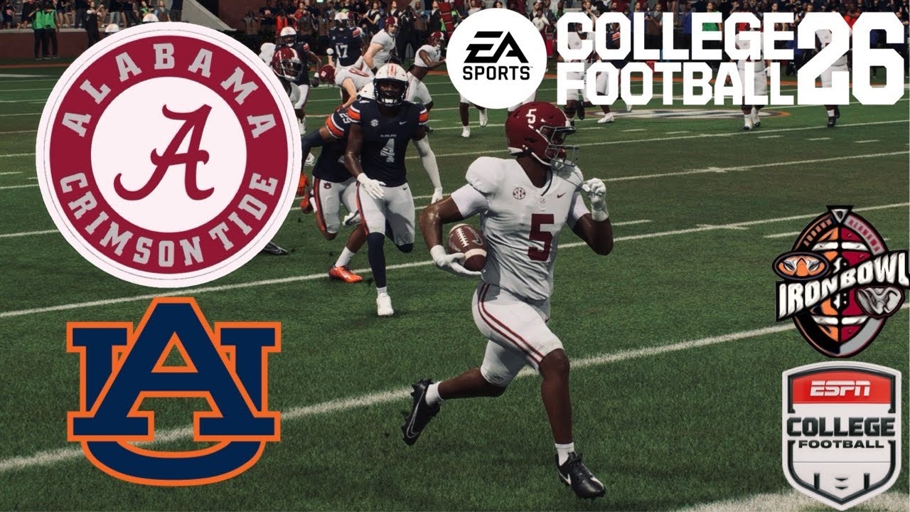 Iron Bowl! | COLLEGE FOOTBALL 26 ALABAMA DYNASTY EP. 12