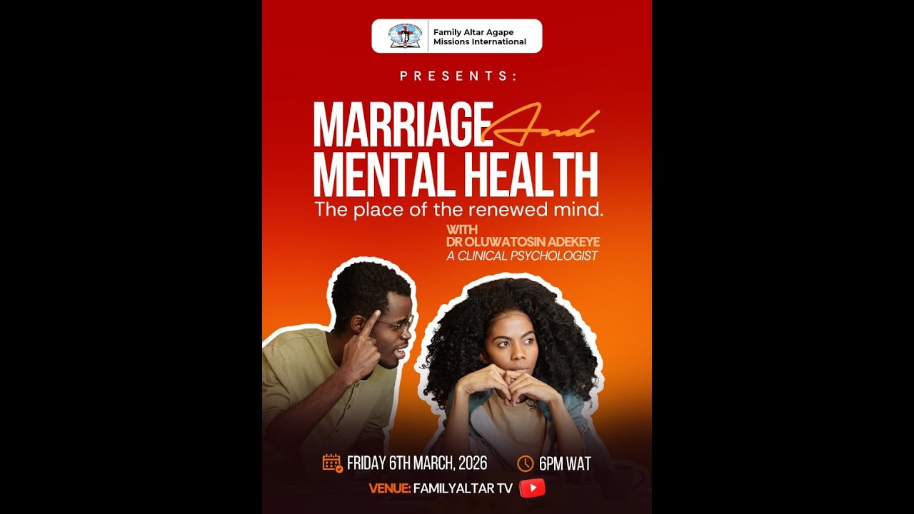 Mental Health and Marriage || The Place of the Renewed Mind