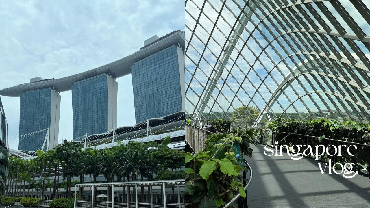 Singapore vlog that will make you book a flight 🇸🇬✈️ (cafe recos, city tour, hawker centers)