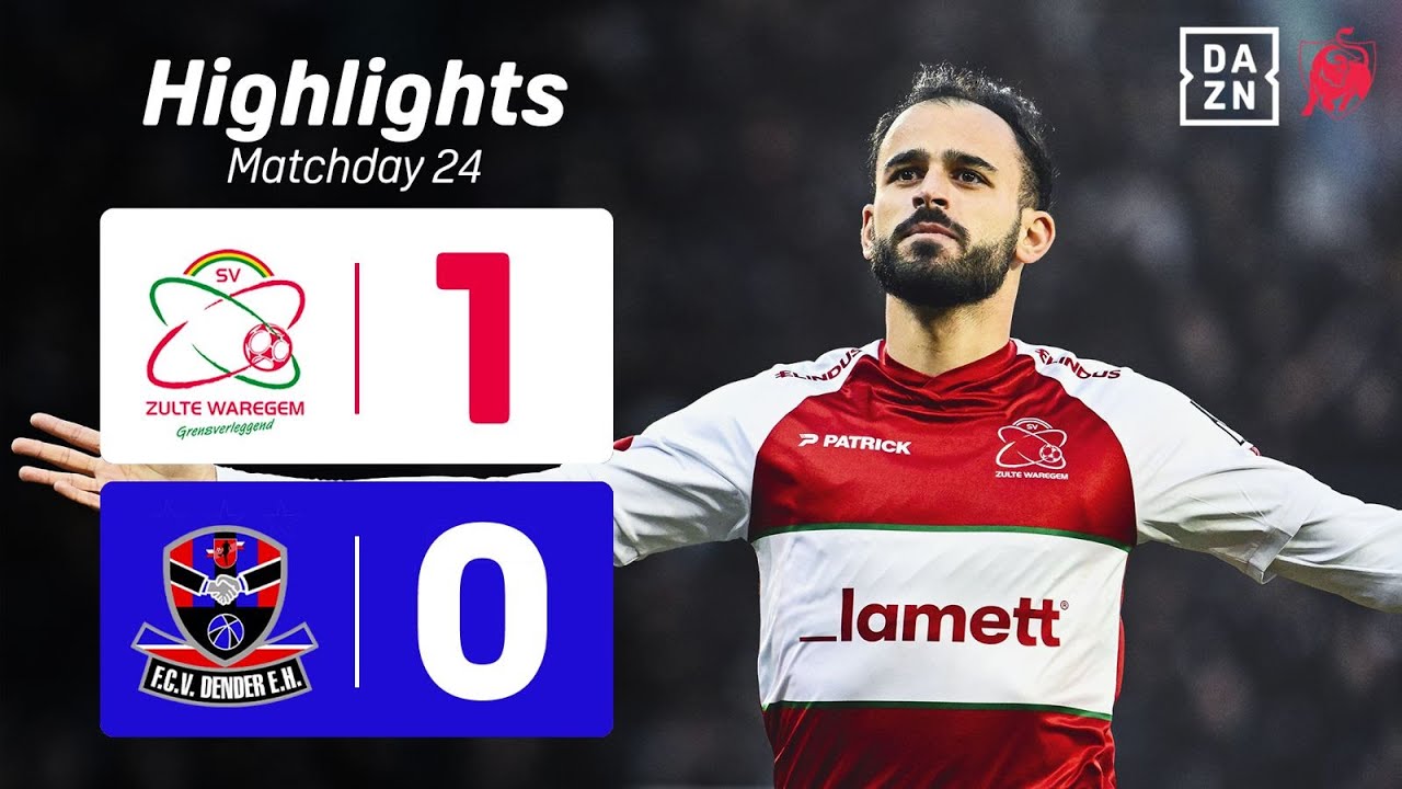 Zulte Waregem boekt een nipte zege tegen FC Dender! 💪🔥 | Zulte Waregem - FC Dender