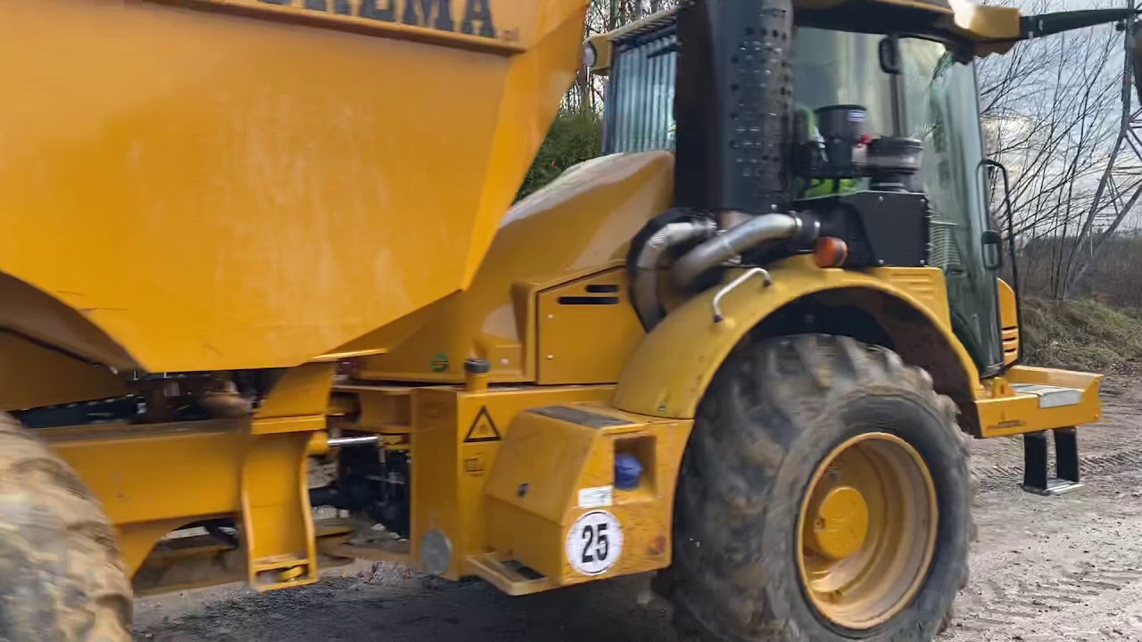 Hydrema 912fs oraz MX18 budowa