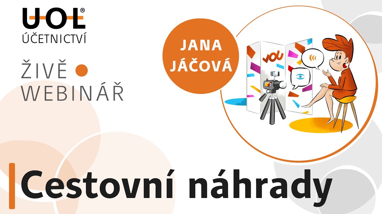 Cestovní náhrady | UOL Webinář 🔴