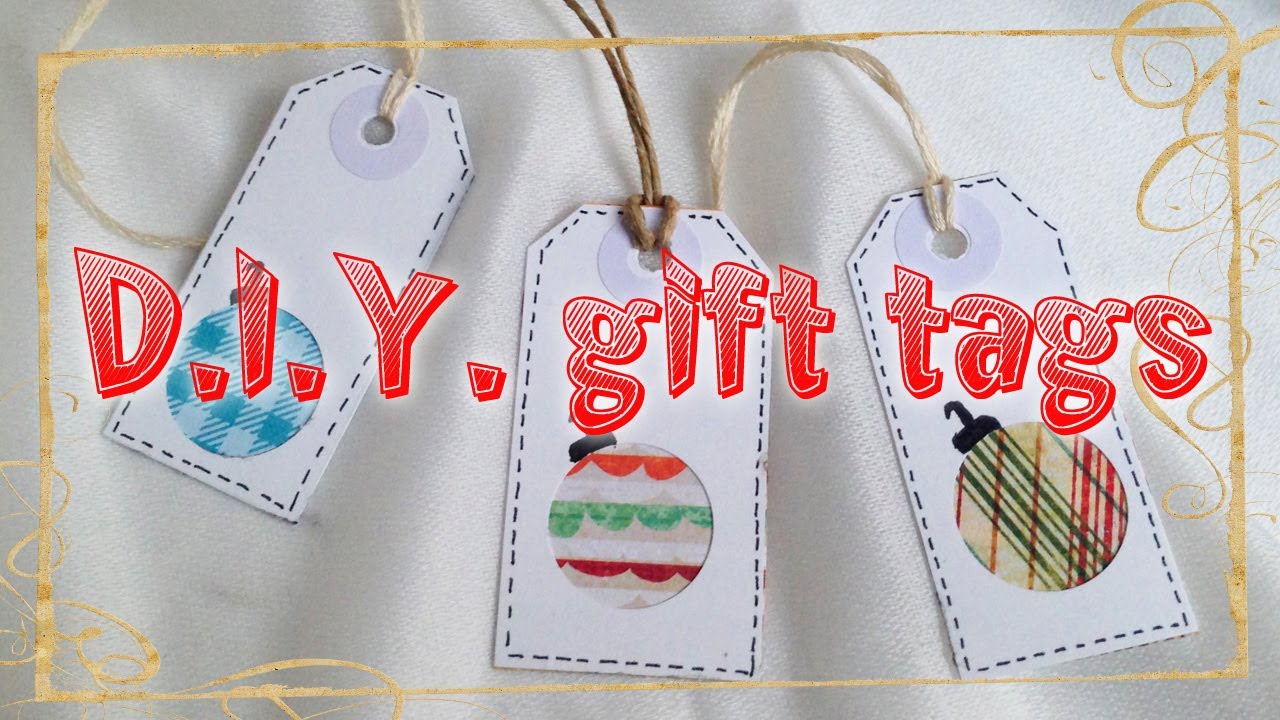 D.I.Y. gift tags ❄ Etichette fai da te