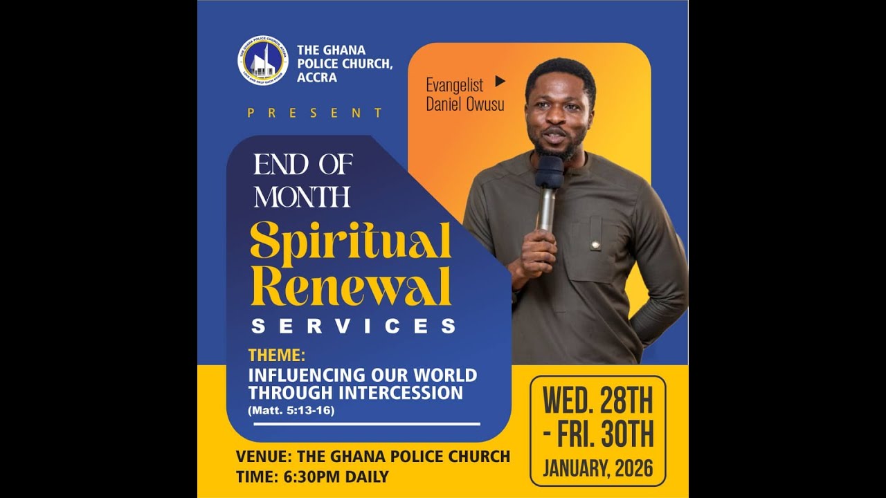 January Spiritual Renewal || Evangelist Daniel Owusu || Day 2 of 3 || 29.01.2026