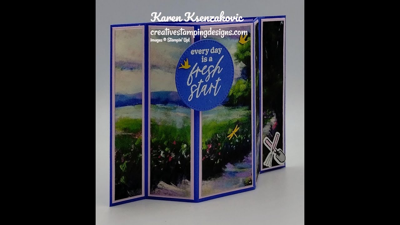 Stampin' Up! Garden Meadow Fun Fold Video Tutorial