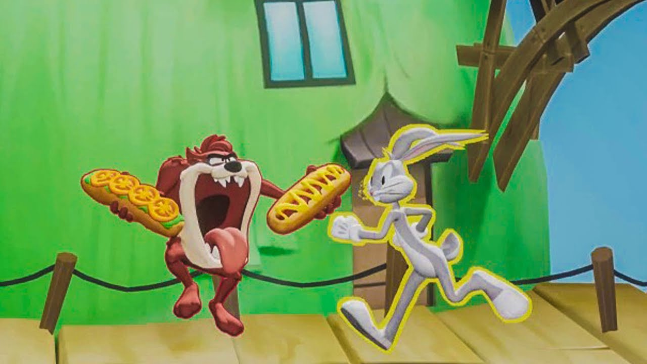 Bugs Bunny and Taz Unique Interactions - MultiVersus