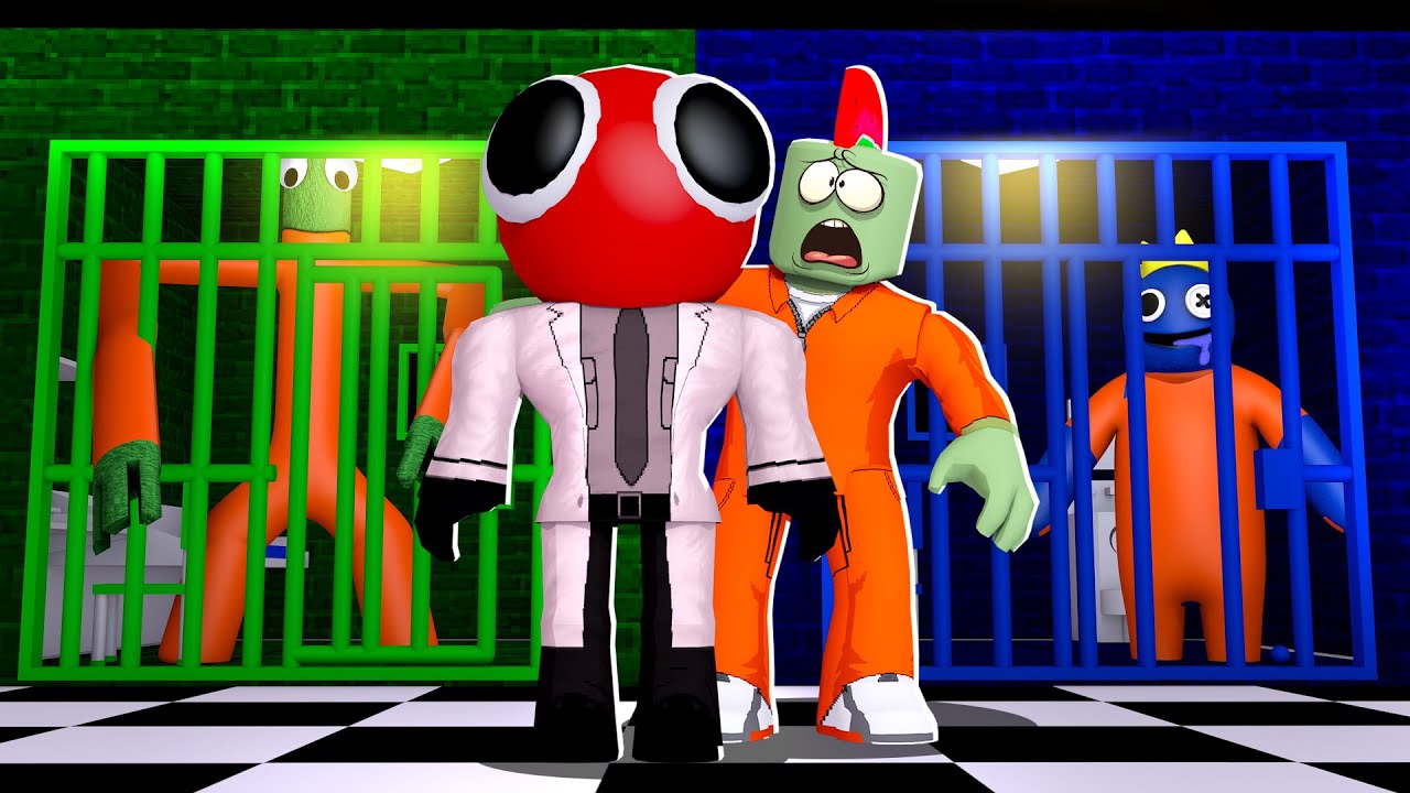 Rainbow Friends Gevangenis (Roblox)