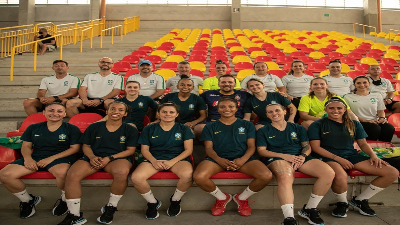 Seleção Brasileira Feminina de Futsal realiza primeiro treino em Sorocaba