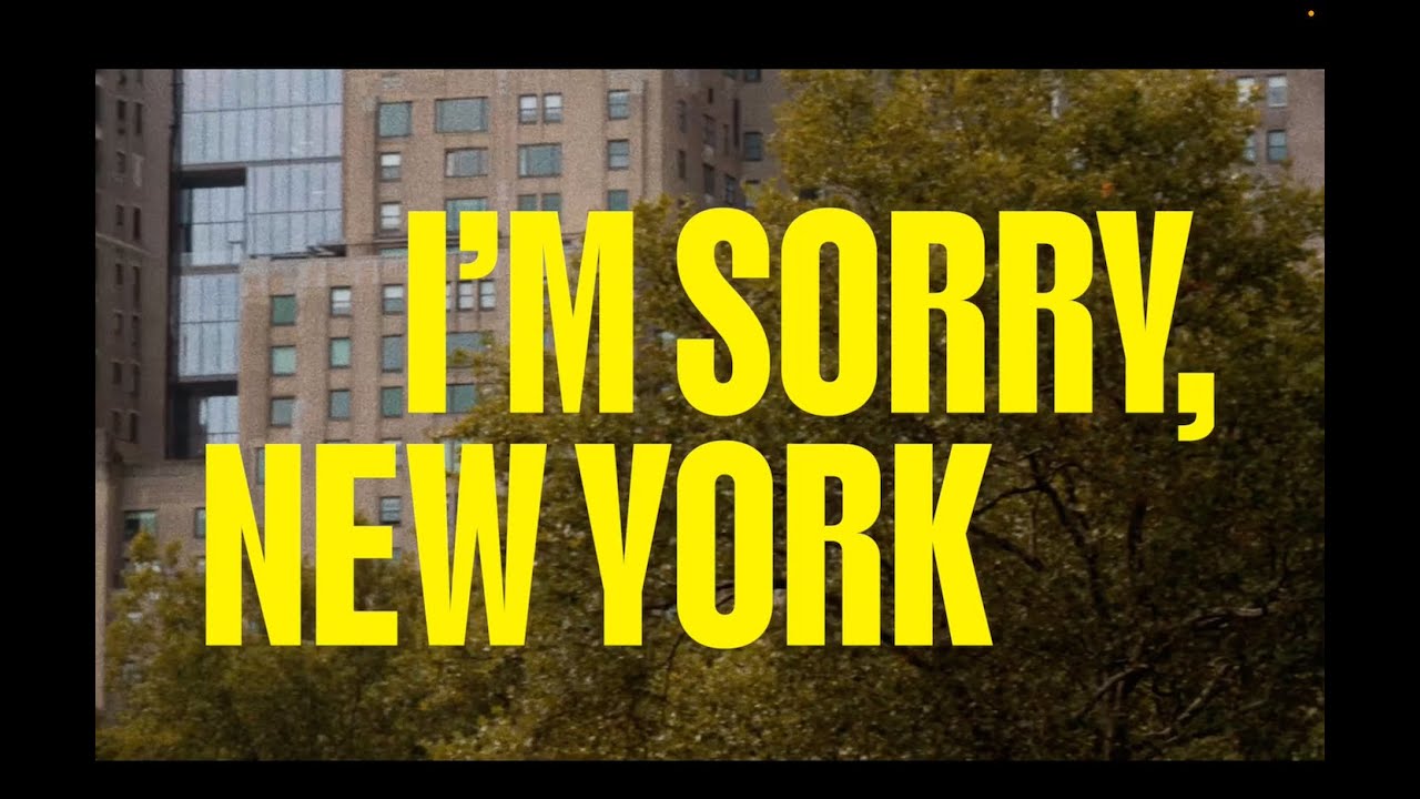 Matt Hitt - I'm Sorry, New York (Official Video)