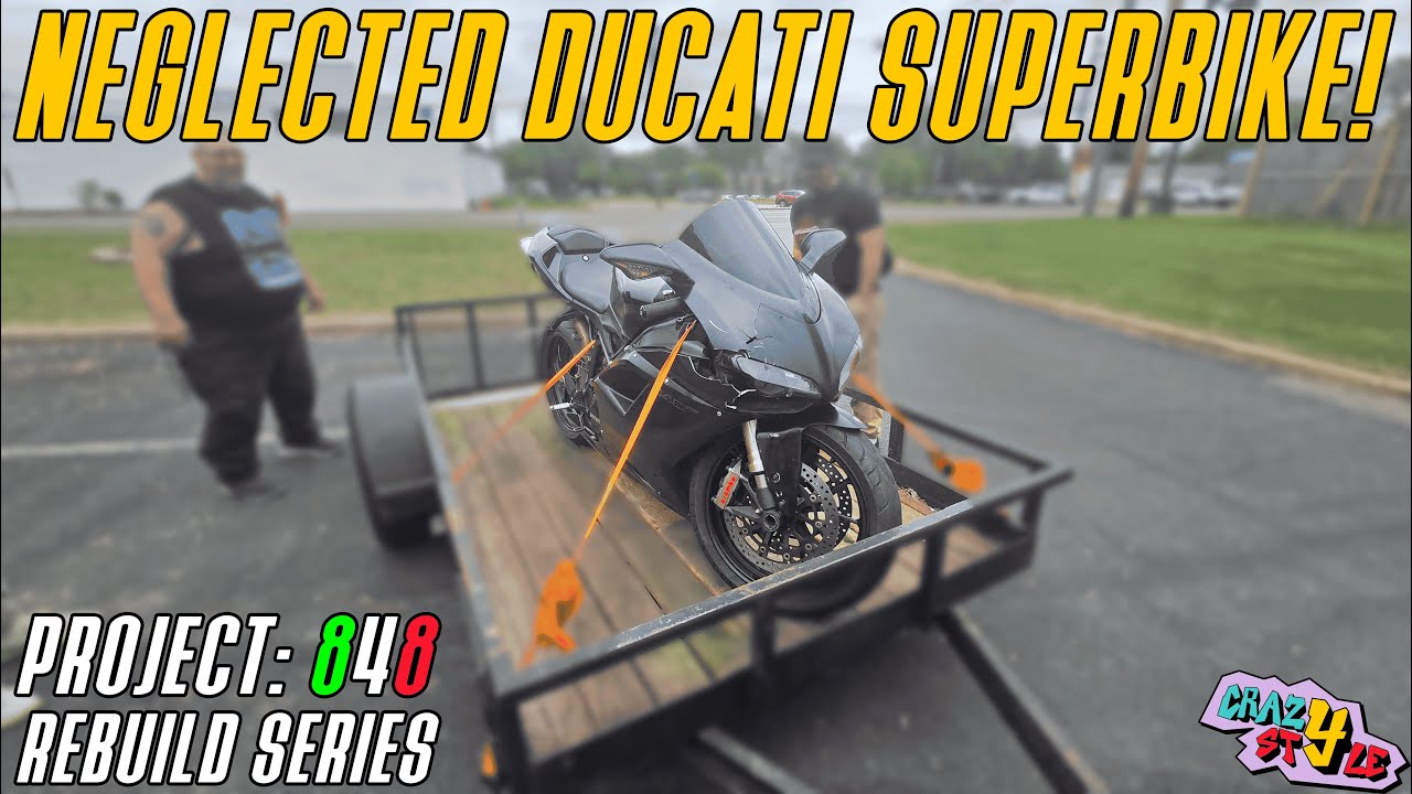 Rebuilding a Neglected Ducati 848 EVO – Project 848 Rebuild Ep.1