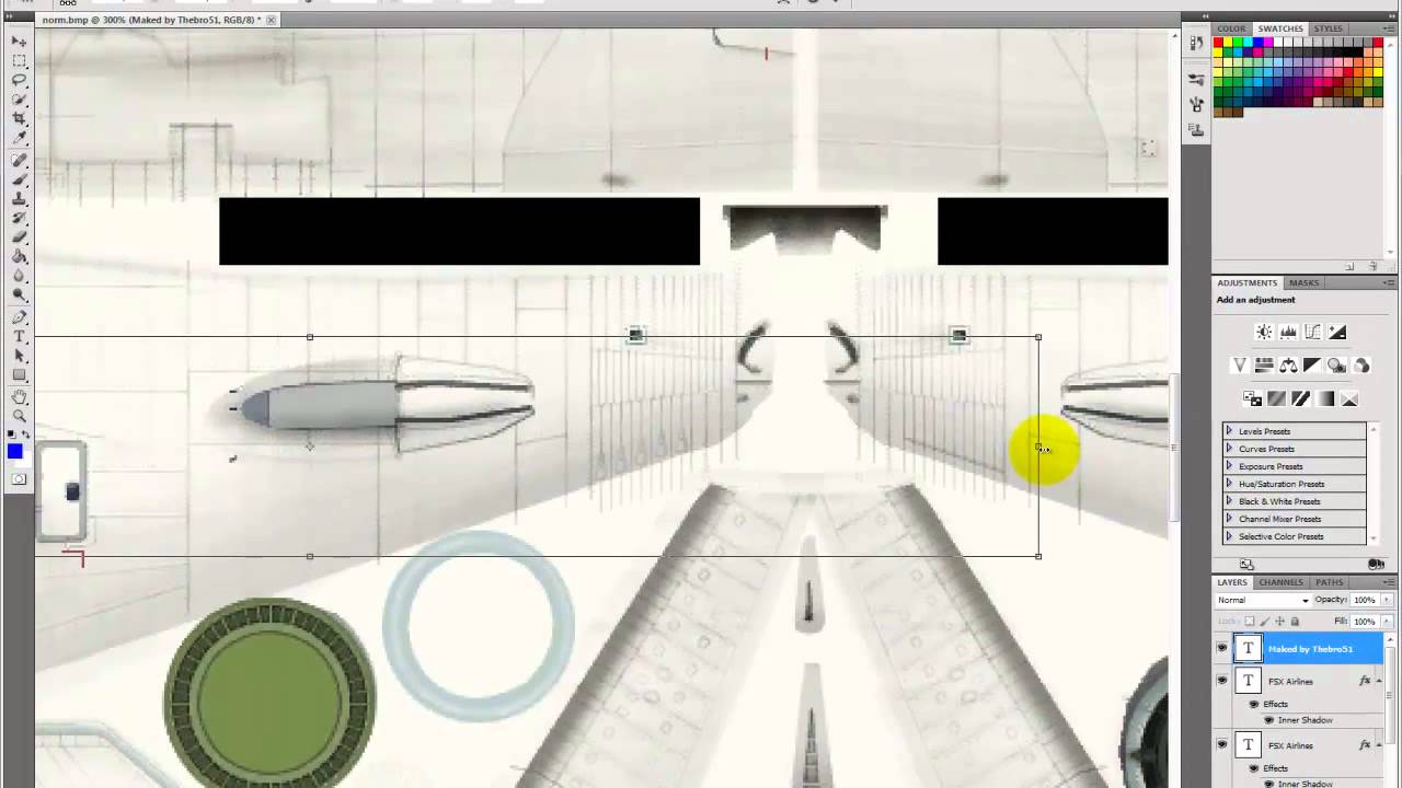 How to create texture to Flight Simulator