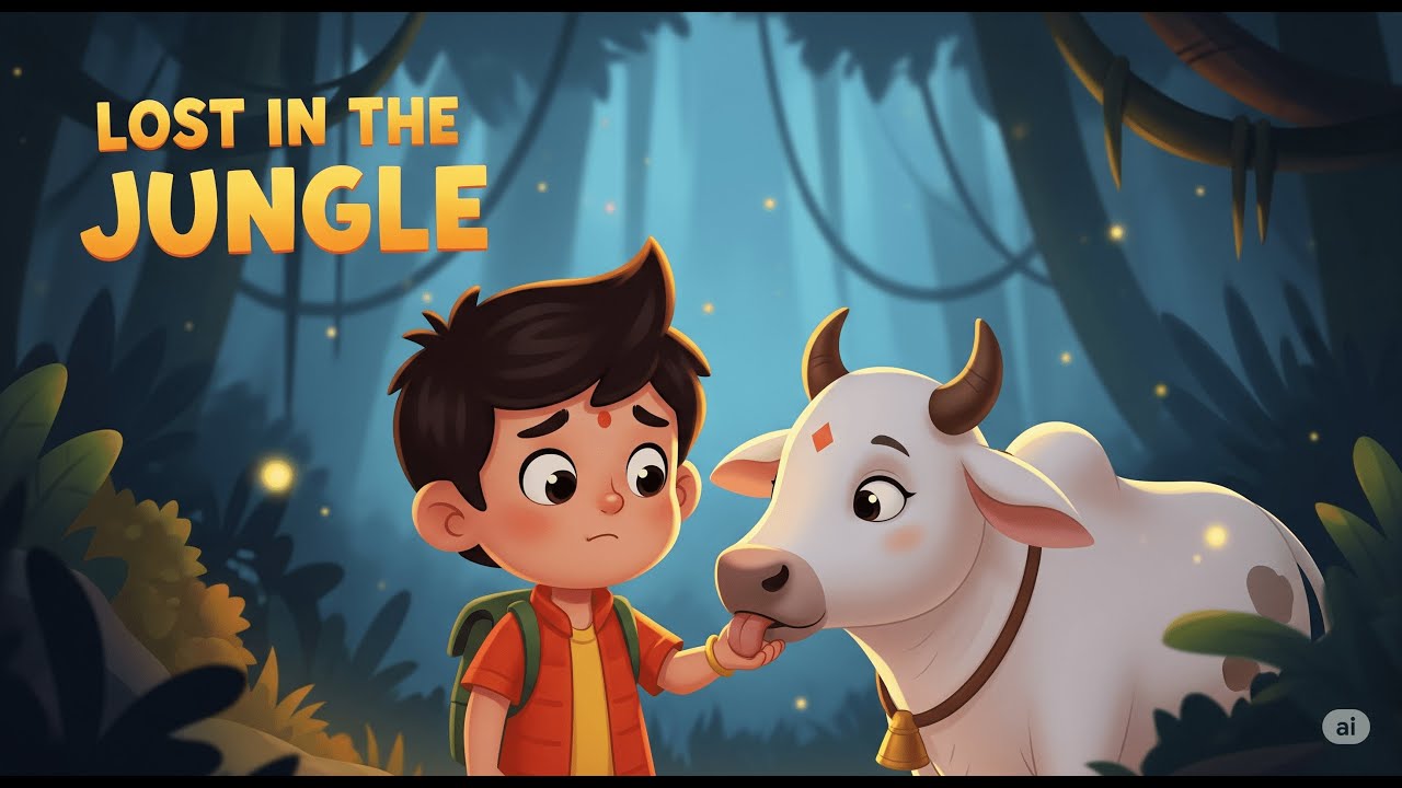 Aru and Gauri’s Jungle Adventure | Moral Story for Kids | Tales by Faisal