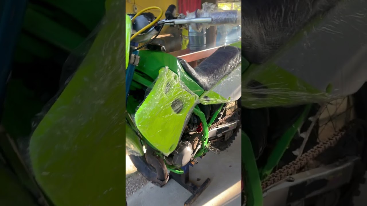 Kawasaki KDX250 sound check #motocross #offroad #dirtroad #trail #everyone #active #kawasaki #sound