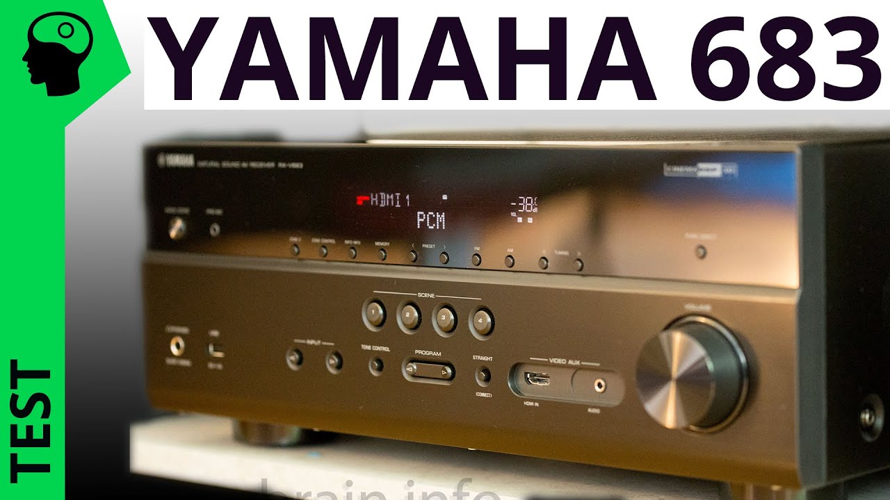 Heimkino UHD Umbau (Teil 3): Yamaha 683 - 