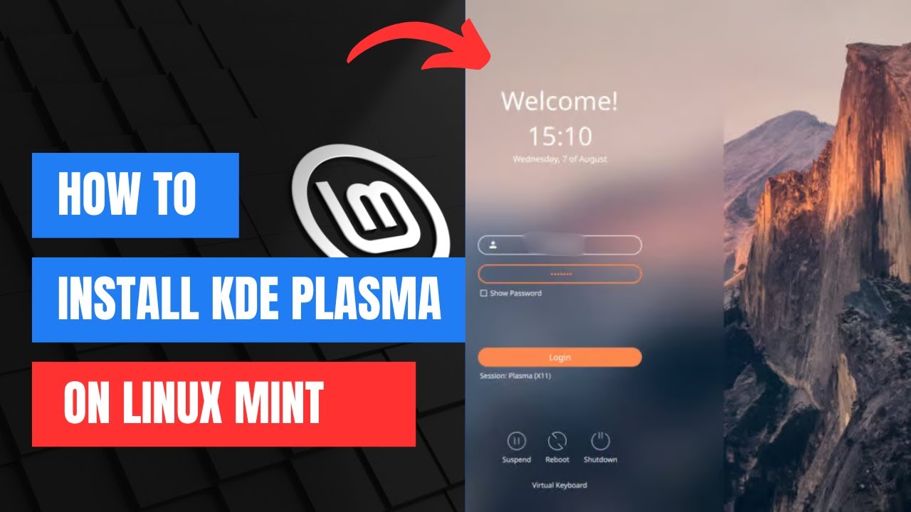 Как установить KDE Plasma в Linux Mint 22