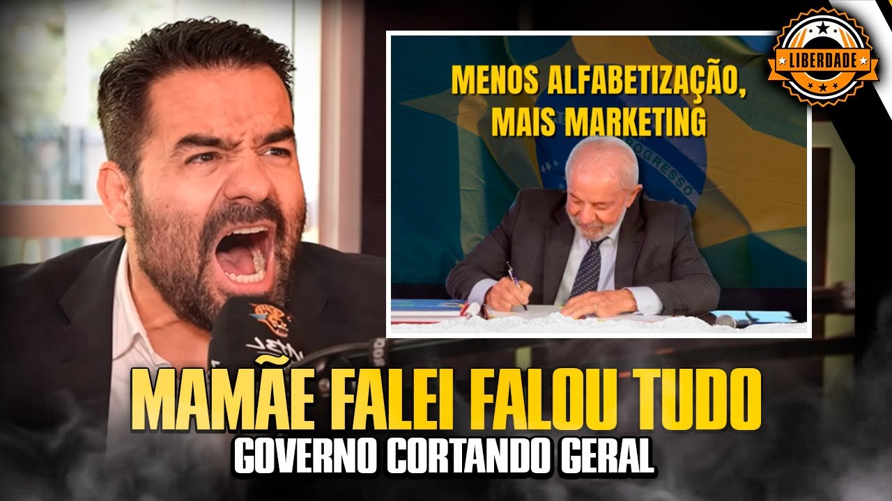 REVOLTANTE! LULA CORTA VERBA DA EDUCAÇÃO