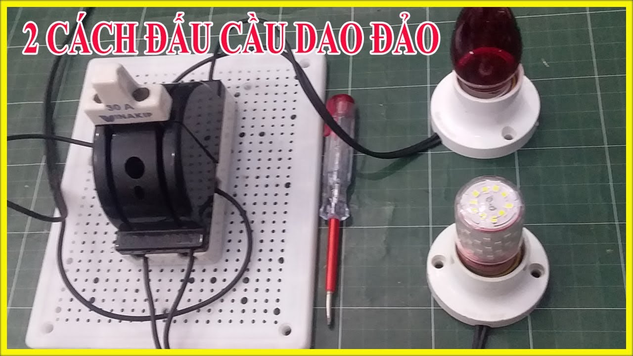 2 Ứng Dụng Chính Cầu Dao Đảo Chiều | Điện Nước 365