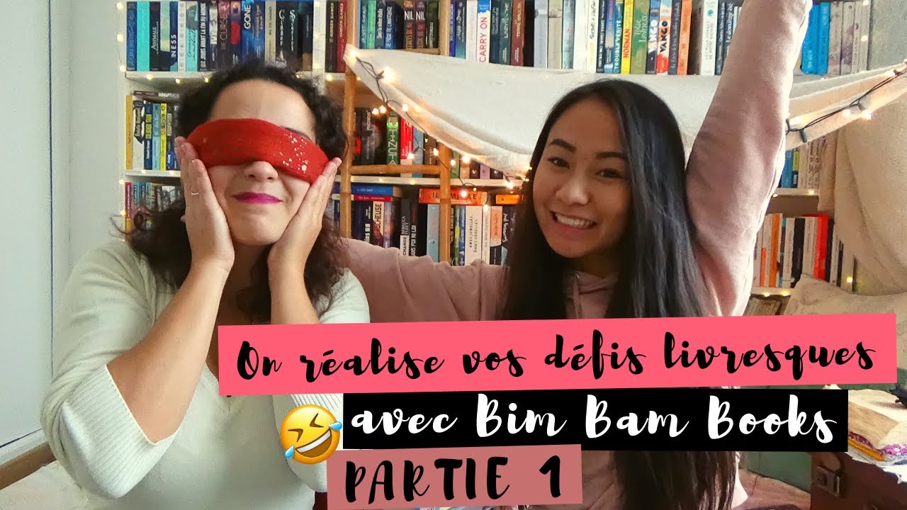 On relève vos défis 📚😂 avec @BIM BAM BOOKS ! ❤️ (partie 1)