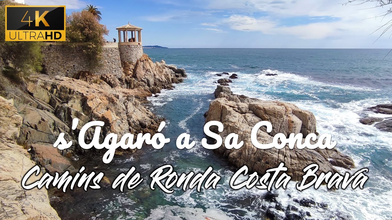 De S'Agaró a la playa de Sa Conca, playa de Aro, Costa brava, Caminos de Ronda