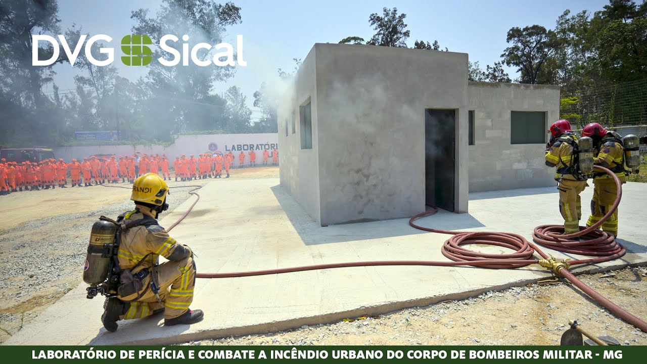 Corpo de Bombeiros Militar de Minas e DVG Sical no Combate a Incêndios Urbanos