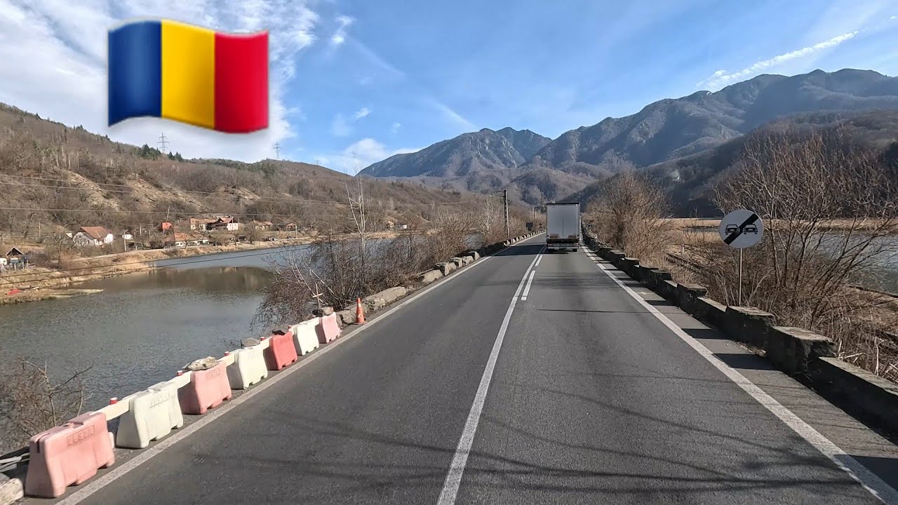 Romania, Road E81, Full Drive, Căciulata---Boița, 4K.