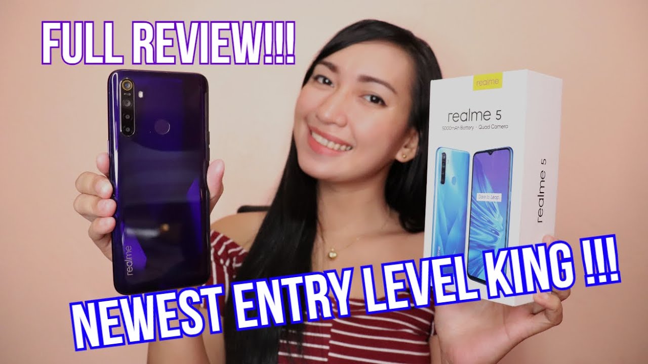 REALME 5 - FULLREVIEW (PRICE,BATTERY,HEATING,CAMERA & GAMING)