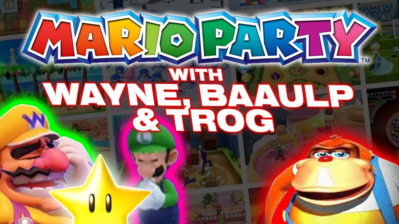 Scorpy VS Wayne VS Baaulp VS Trog - RTVS Mario Party SHOWDOWN.. 2!