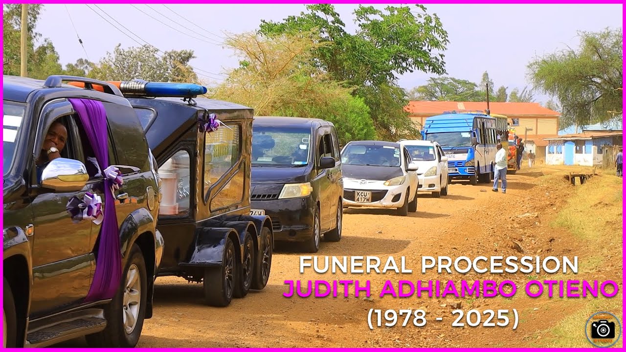 Funeral Procession for the late Judith Adhiambo Otieno || Kisumu - Kano| Grandmax Studio 0740749763